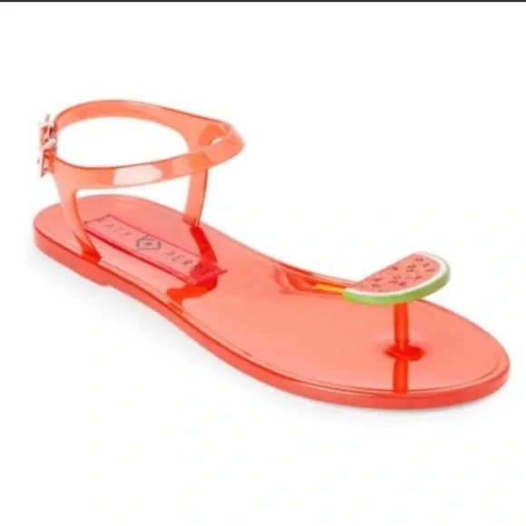 KATY PERRY COLLECTIONS Watermelon🍉 Jelly Sandals - Picture 3 of 12